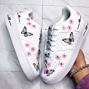 pink reflective air force 1